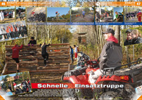 ATV&QUAD Magazin 2013/01-02, Seite 46-49, Einsatz bei den Berliner Cross-Days: Schnelle Einsatztruppe ATV&QUAD Magazin 2013/01-02, Seite 46-49, Einsatz bei den Berliner Cross-Days: Schnelle Einsatztruppe