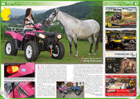 ATV&QUAD Magazin 2013/01-02, Seite 66-67, Szene Deutschland PLZ 9; HP Geländewagentechnik: Pink Princess
