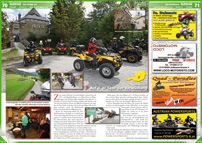 ATV&QUAD Magazin 2013/01-02, Seite 70-71, Szene Österreich; Allrad Horn: Auf der Spur der Verwüstung ATV&QUAD Magazin 2013/01-02, Seite 70-71, Szene Österreich; Allrad Horn: Auf der Spur der Verwüstung