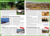 ATV&QUAD Magazin 2013/01-02, Seite 78-79, Szene Erlebnis; Hotel Paraiso del Cocodrilo: Dschungel-Touren in Costa Rica; HB-Adventure Switzerland: Abenteuer mit dem E-Motorschlitten; Yeti-Treffen: Eiskalte ATV- und Quad-Action ATV&QUAD Magazin 2013/01-02, Seite 78-79, Szene Erlebnis; Hotel Paraiso del Cocodrilo: Dschungel-Touren in Costa Rica; HB-Adventure Switzerland: Abenteuer mit dem E-Motorschlitten; Yeti-Treffen: Eiskalte ATV- und Quad-Action