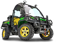 John Deere Gator UXV 855 D 4x4: jetzt mit neuer Servolenkung erhältlich