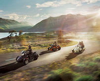 Can-Am Spyder Familie: vier Termine zum gemeinsamen Gasgeben im Jahr 2013
