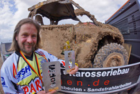 GORM 2013, 1. Lauf in Rottleben: Arndt Geyer gewinnt auf Can-Am Commander 1000 X vom Parthen PowerSports Team mit drei Runden Vorsprung