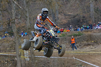 DMX Deutsche MotoCross Quad Meisterschaft 2013, 3. und 4. Lauf in Aufenau: Manfred Zienecker, jetzt DM-Zweiter