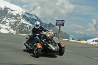 Can-Am Spyder Challenge 2013: Ausfahrt auf den Großglockner Can-Am Spyder Challenge 2013: Ausfahrt auf den Großglockner