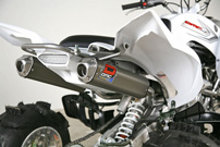 DMC Quad und ATV Auspuff-Anlagen: Afterburner Comp 4 für Yamaha YFM 700 Raptor