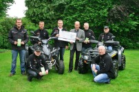 Oste-Hamme Treffen 2013: Mehr als 400 Euro dem Hospiz zwischen Elbe und Weser in Bremervörde gespendet