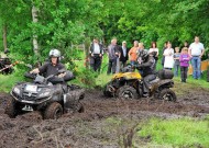 Oste-Hamme Treffen 2013: Spielwiese mit regennassem Moorboden