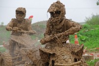 6. GCC Lauf 2013 in Schefflenz: Schlamm-Massen auf den Transpondern beeinträchtigten sogar die Daten-Übertragung