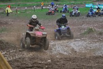 6. GCC Lauf 2013 in Schefflenz: Jürgen Gröpl in der ATV-Klasse unterwegs auf ungewohntem Arbeitsgerät