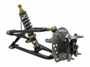 Sportquad A-Arme mit Zulassung von 3ppp: für Yamahas Rappen in schwarz