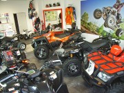 Der Quadhändler im Kraichgau: Showroom von QCK in Sinsheim