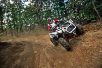 Polaris Scrambler XP 1000: aktuell das Sport-ATV mit der höchsten Leistung und Bodenfreiheit, mit der schnellsten Beschleunigung und den längsten Federwege