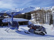HB Adventure Switzerland: bietet Snowmobil-Touren und Heli Skiing auf der Südseite des Splügen-Passes bis Ende April zu erstaunlich günstigen Preisen an