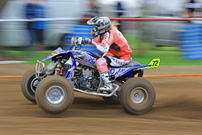 DMX Deutsche MotoCross Quad Meisterschaft 2014, 2. Lauf in Wriezen: Denise Willmann; Foto: Natan Prokes