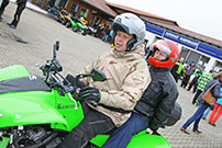 Brainwashing Days 2014: Benefiz-Ausfahrt in Grüppchen