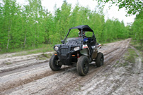 Polaris Sportsman ACE: beachtliche Geländekünste