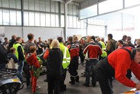 Benefiz Quad Ausfahrt 2014 der Initiative Glückliche Kinderherzen am 24. Mai: Verköstigung durch die Mitglieder der Initiative