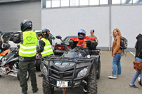 Benefiz Quad Ausfahrt 2014 der Initiative Glückliche Kinderherzen am 24. Mai: Einweisung