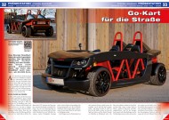 ATV&QUAD Special 2015 Ausrüstung • Zubehör • Tuning, Seite 32-35, Präsentation SKT Roadkart: Go-Kart für die Straße