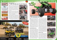 ATV&QUAD Special 2015 Ausrüstung • Zubehör • Tuning, Seite 92-93, Szene Deutschland PLZ 9; Bader Quadsport: YFM 700 SE als Pracht-Rappen; Rabenbauer Kompressor KFX: Da bewegt sich was!