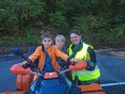 Zweite Quadtour 2014 der Initiative Glückliche Kinderherzen am 18. Oktober in Mariaberg