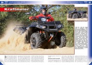 ATV&QUAD Magazin 2014/11-12, Seite 30-35, Test Polaris Sportsman XP 1000: Kraftmeier
