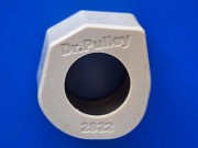 Dr Pulley Variomatik Tuning, eckigen Rollen-Gehäuse: Die Abplattung sorgt für einen definierten Sitz des Rollen-Gehäuses in der Variomatik