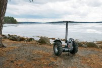 2015 im Offroadpark Langenaltheim: Seg and the City plant auch einen Segway Parcours