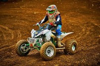 Lion-Lysander Jubert: in Action auf seiner Yamaha YFZ 250 R