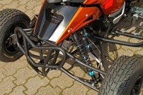 E.-ATV 1190 Adventure, Fahrwerk: speziell für E.-ATV entwickelte TFX-Stoßdämpfer