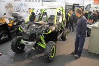 Messe IMOT 2015 in München: Zweirad Voit mit den Highlights der Can-Am-Palette 2015; Bild: Gerald O. Andersson