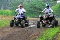 Forest Spring 2015: die Angebote des Offroadparks können gratis in Anspruch genommen werden, so auch Geländefahrten mit dem Quad
