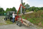 Holzrückewagen FT 14: ideal in Kombination mit einem ATV oder UTV