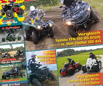 ATV&QUAD Magazin 2012/09-10, Titel