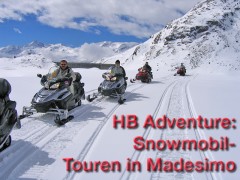 HB-Adventure Switzerland: Snowmobil-Tour in den Alpen