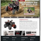 Polaris: hat Informationen über seine brandneue Scrambler XP 850 H.O. auf eigener Webseite zusammengefasst