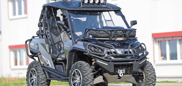 Quad Stadel Schwab, Umbau Can-Am Commander 1000 LTD