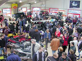 Scholly’s Motorrad: Hausmesse