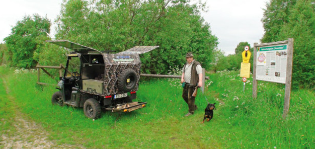 Rüdiger Marquardt, Einsatz Polaris Ranger EV ‚Pirschmobil‘