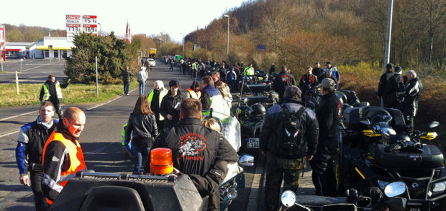 Quadfreunde Nordeifel: Ausfahrt zum Treffen ‚Anlassen am Nürburgring‘ 2012