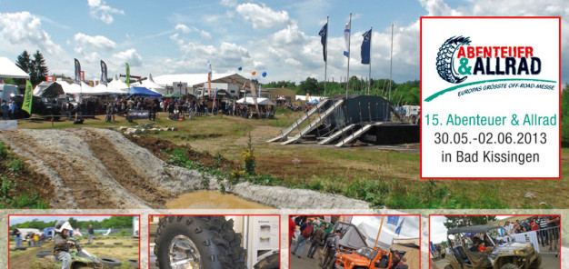 Abenteuer & Allrad: zum 15. Mal in Bad Kissingen vom 30. Mai bis 2. Juni 2013