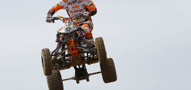 DMX Deutsche MotoCross Quad Meisterschaft 2013, 3. und 4. Lauf in Aufenau: Doppelsieger Stefan Schreiber