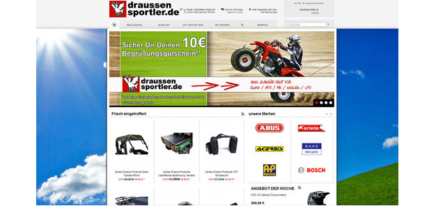Quad-Zubehör im Online-Shop: Draussensportler.de