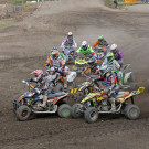 DMX Deutsche MotoCross Quad Meisterschaft 2013, 3. Lauf in Kamp Lintfort: Vandendijck, Maessen (101), innen Schreiber