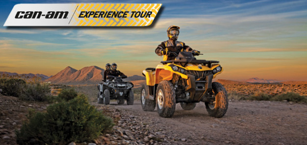 Can-Am Experience Tour 2013: Testfahrten mit Can-Am ATVs und Side-by-Sides