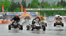 Austrian SuperMoto Quad Cup 2013, 1. Lauf in Greinbach: Start Lauf 1