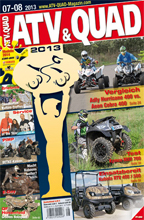 ATV&QUAD Magazin 2013/07-08: erscheint am 12. Juli 2013