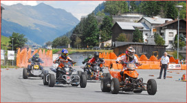 Austrian SuperMoto Quad Masters 2013, 4. Lauf in Ischgl: Start Einsteiger-Rennen