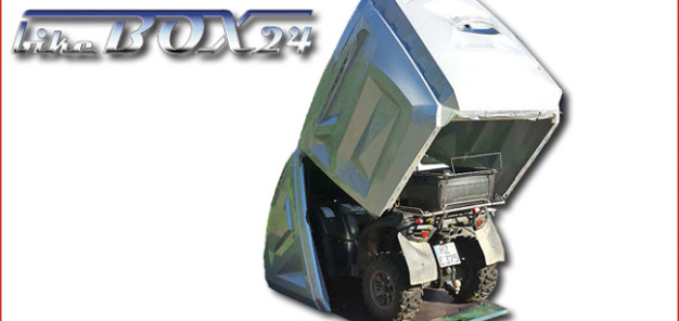 bikeBOX24 XL: kompakte Quad-Garage